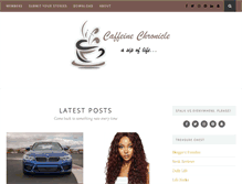 Tablet Screenshot of caffeinechronicle.com